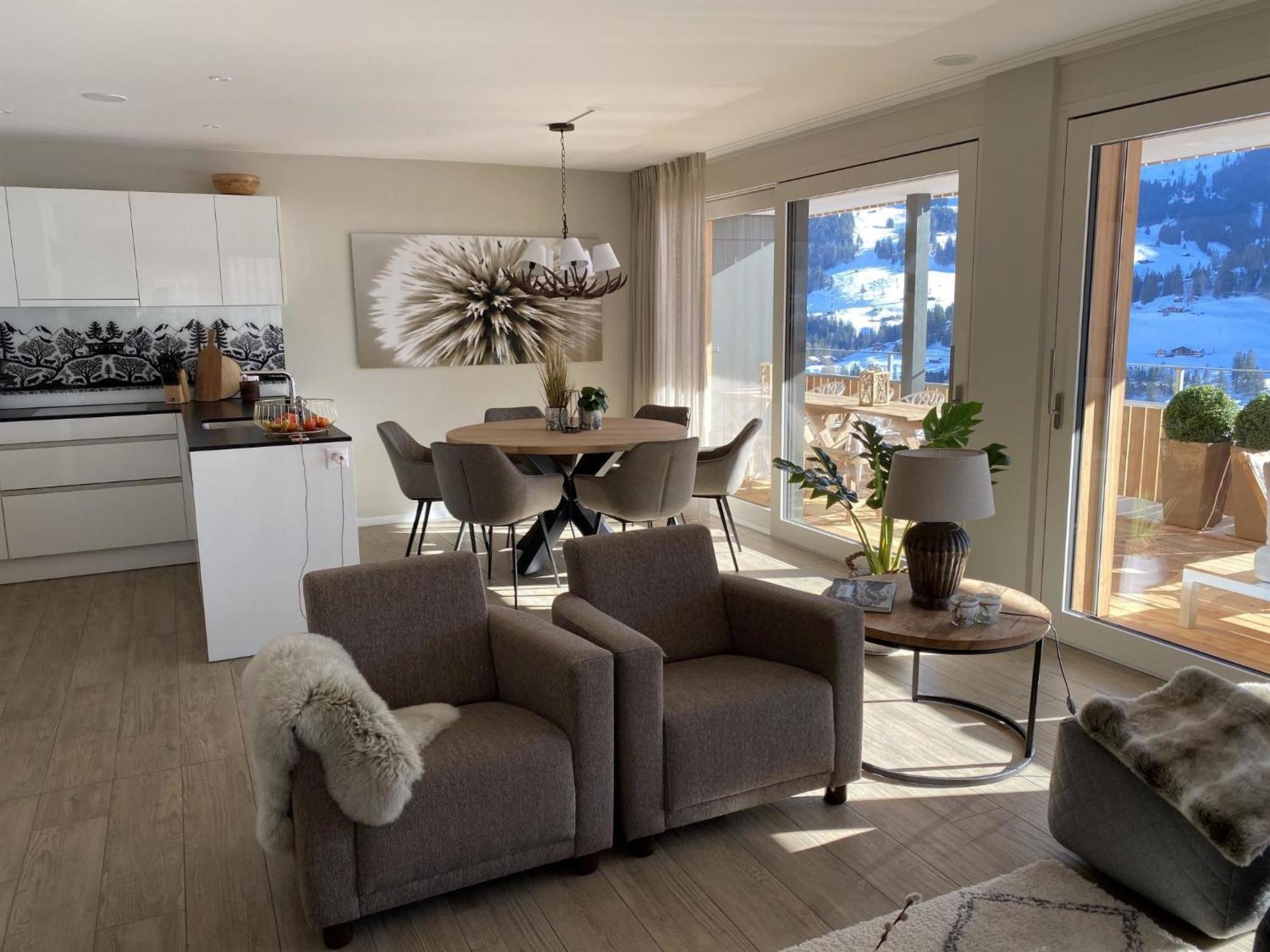 Apartment Alpenrose By Interhome アデルボーデン エクステリア 写真
